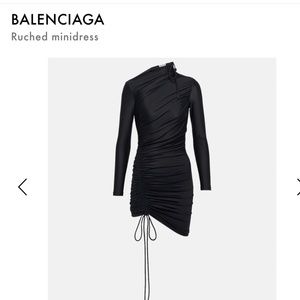 Balenciaga Ruched Minidress